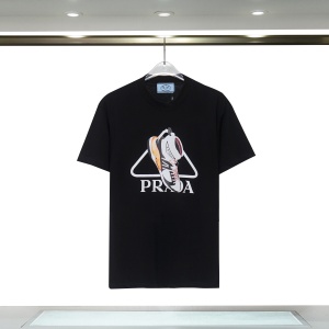 $27.00,Prada Short Sleeve T Shirts Unisex # 263817