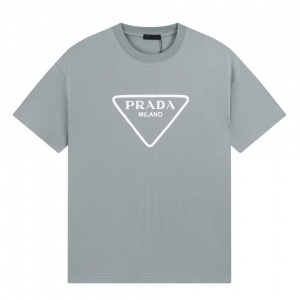 $35.00,Prada Short Sleeve T Shirts Unisex # 263900