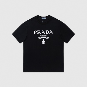 $35.00,Prada Short Sleeve T Shirts Unisex # 263902