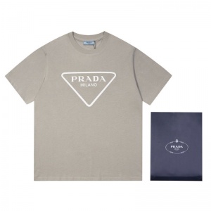 $35.00,Prada Short Sleeve T Shirts Unisex # 263904