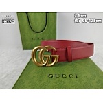 Gucci 3.8cm Width Belts For Men # 263925, cheap Gucci Belts