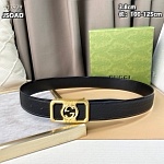 Gucci 3.8cm Width Belts For Men # 263929, cheap Gucci Belts