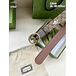 Gucci 3.8cm Width Belts For Men # 263937, cheap Gucci Belts
