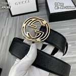 Gucci 3.8cm Width Belts For Men # 263939, cheap Gucci Belts