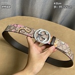 Gucci 4.0cm Width Belts For Men # 263947, cheap Gucci Belts
