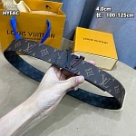 Louis Vuitton 4.0cm Width Belts  # 264043