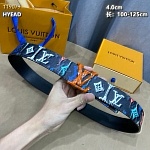 Louis Vuitton 4.0cm Width Belts  # 264054, cheap LouisVuitton Belts