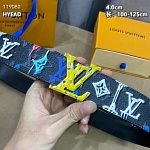 Louis Vuitton 4.0cm Width Belts  # 264055, cheap LouisVuitton Belts