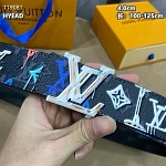 Louis Vuitton 4.0cm Width Belts  # 264056, cheap LouisVuitton Belts