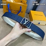 Louis Vuitton 4.0cm Width Belts  # 264060, cheap LouisVuitton Belts