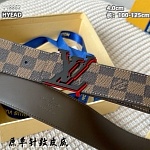 Louis Vuitton 4.0cm Width Belts  # 264063, cheap LouisVuitton Belts