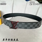 Louis Vuitton 4.0cm Width Belts  # 264064, cheap LouisVuitton Belts