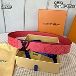 Louis Vuitton 4.0cm Width Belts  # 264067, cheap LouisVuitton Belts