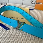 Louis Vuitton 4.0cm Width Belts  # 264073, cheap LouisVuitton Belts