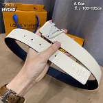 Louis Vuitton 4.0cm Width Belts  # 264074, cheap LouisVuitton Belts