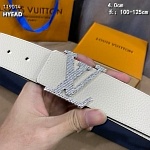 Louis Vuitton 4.0cm Width Belts  # 264074, cheap LouisVuitton Belts