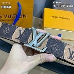 Louis Vuitton 4.0cm Width Belts # 264080, cheap LouisVuitton Belts