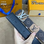 Louis Vuitton 4.0cm Width Belts # 264080, cheap LouisVuitton Belts