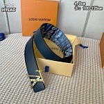 Louis Vuitton 4.0cm Width Belts # 264082, cheap LouisVuitton Belts