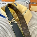 Louis Vuitton 4.0cm Width Belts # 264090, cheap LouisVuitton Belts