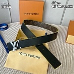 Louis Vuitton 4.0cm Width Belts # 264091, cheap LouisVuitton Belts