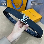 Louis Vuitton 4.0cm Width Belts # 264092, cheap LouisVuitton Belts