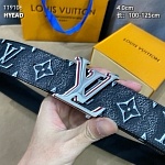 Louis Vuitton 4.0cm Width Belts # 264097, cheap LouisVuitton Belts