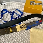Louis Vuitton 4.0cm Width Belts # 264098, cheap LouisVuitton Belts