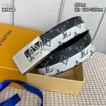 Louis Vuitton 4.0cm Width Belts # 264100, cheap LouisVuitton Belts