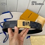 Louis Vuitton 4.0cm Width Belts # 264101, cheap LouisVuitton Belts