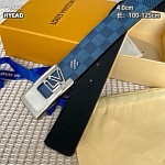 Louis Vuitton 4.0cm Width Belts # 264102, cheap LouisVuitton Belts