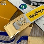Louis Vuitton 4.0cm Width Belts # 264103, cheap LouisVuitton Belts