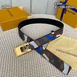 Louis Vuitton 4.0cm Width Belts # 264105, cheap LouisVuitton Belts