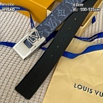 Louis Vuitton 4.0cm Width Belts # 264106, cheap LouisVuitton Belts