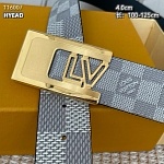 Louis Vuitton 4.0cm Width Belts # 264107, cheap LouisVuitton Belts