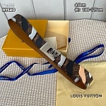 Louis Vuitton 4.0cm Width Belts # 264108, cheap LouisVuitton Belts