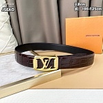 Louis Vuitton 4.0cm Width Belts # 264111, cheap LouisVuitton Belts