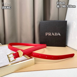 $52.00,2.0 cm Width Prada Belts For Women # 264425