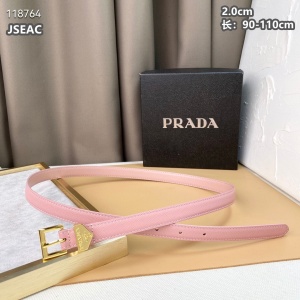 $52.00,2.0 cm Width Prada Belts For Women # 264427