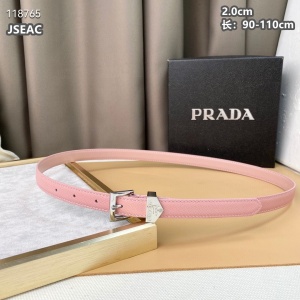 $52.00,2.0 cm Width Prada Belts For Women # 264428