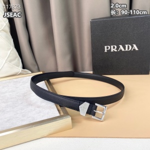 $52.00,2.0 cm Width Prada Belts For Women # 264431