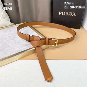 $52.00,2.5 cm Width Prada Belts For Women # 264433