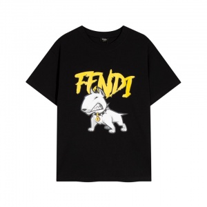 $34.00,Fendi Short Sleeve T Shirts Unisex # 264648