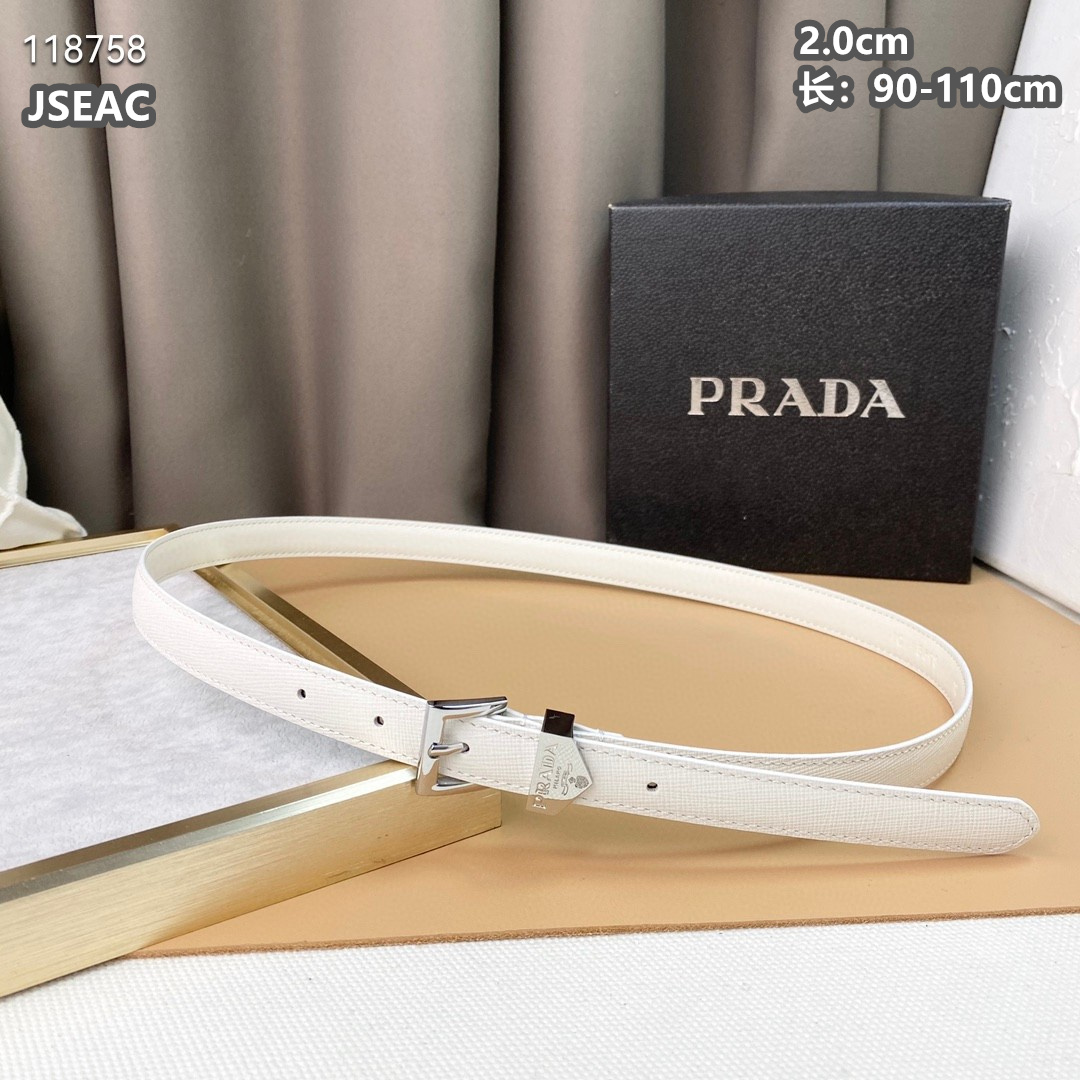 2.0 cm Width Prada Belts For Men # 264421, cheap Prada Belts, only $52!