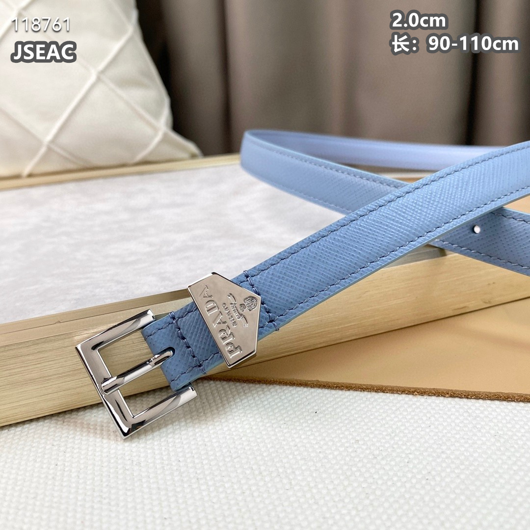 2.0 cm Width Prada Belts For Women # 264424, cheap Mont Blanca Belts, only $52!