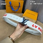 4.0 cm Louis Vuitton Belts For Men # 264168, cheap LouisVuitton Belts