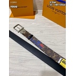 4.0 cm Louis Vuitton Belts For Men # 264181, cheap LouisVuitton Belts