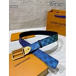 4.0 cm Louis Vuitton Belts For Men # 264186, cheap LouisVuitton Belts