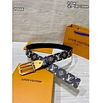 4.0 cm Louis Vuitton Belts For Men # 264187, cheap LouisVuitton Belts