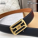 3.8 cm Hermes Belts For Men # 264267, cheap Hermes Belts